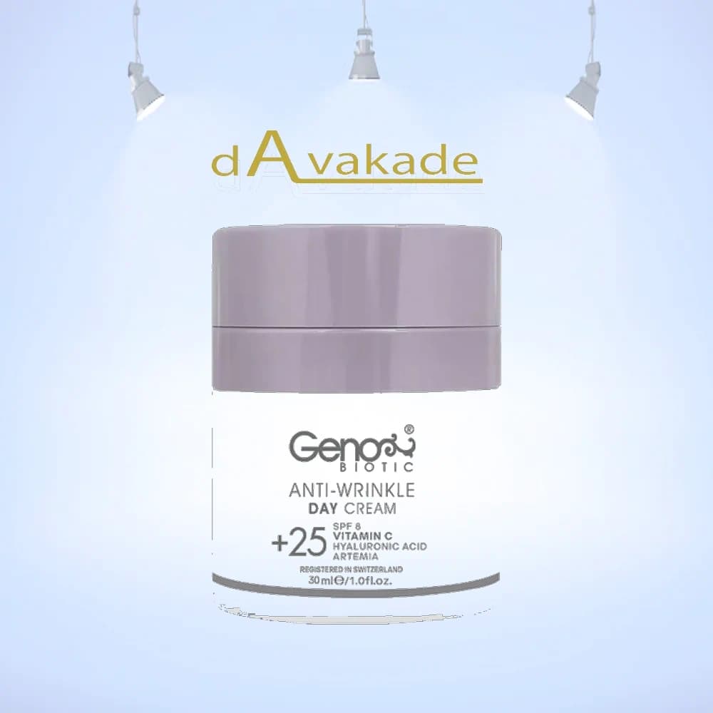 کرم ضد چروک روز بالای 25 سال ژنوبایوتیک GENOBIOTIC — تصویر ۳