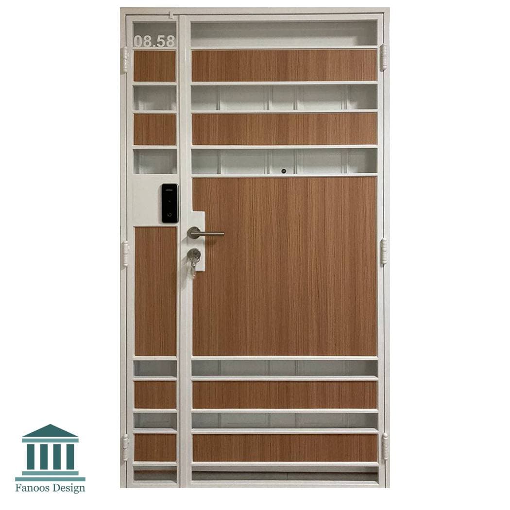 درب آهنی انباری کلاسیک کد 30915