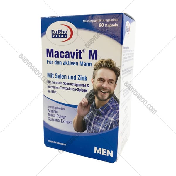 کپسول ماکاویت ام یوروویتال Macavit M — تصویر ۳