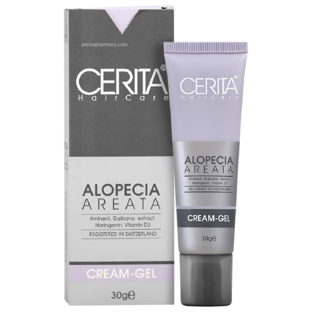 کرم ژل موهای دارای ریزش سکه ای سریتا CERITA