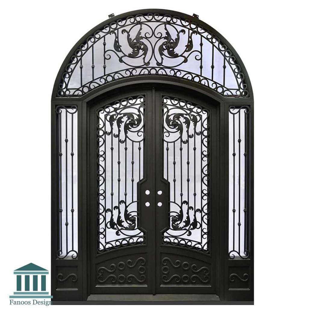 در آهنی ورودی فرفورژه لوکس کد 30883