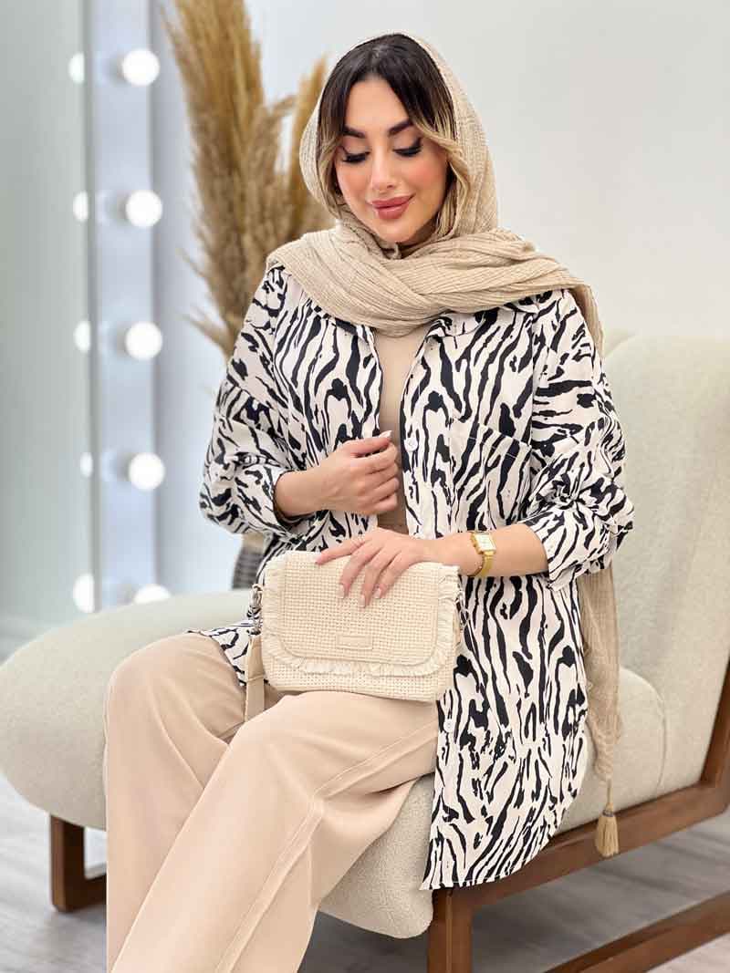 شومیز تک جیب طناز کد 4970 — تصویر ۳