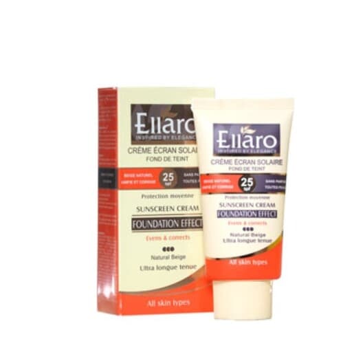 الارو کرم ضدافتاب کرم پودری انواع پوست بژ طبیعی SPF25