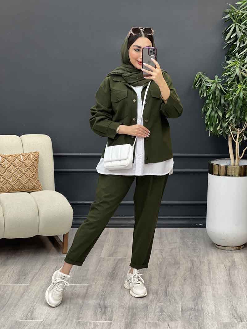 ست سه تکه دلناز کد 4806 — تصویر ۳