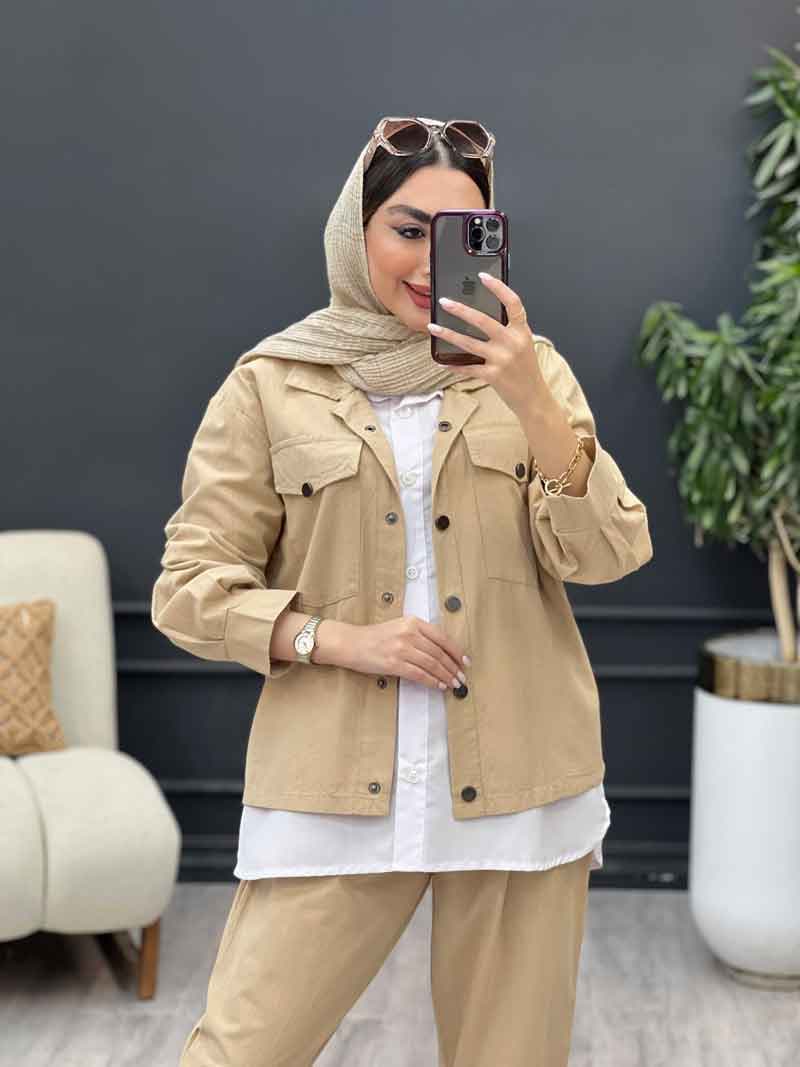 ست سه تکه دلناز کد 4806 — تصویر ۲