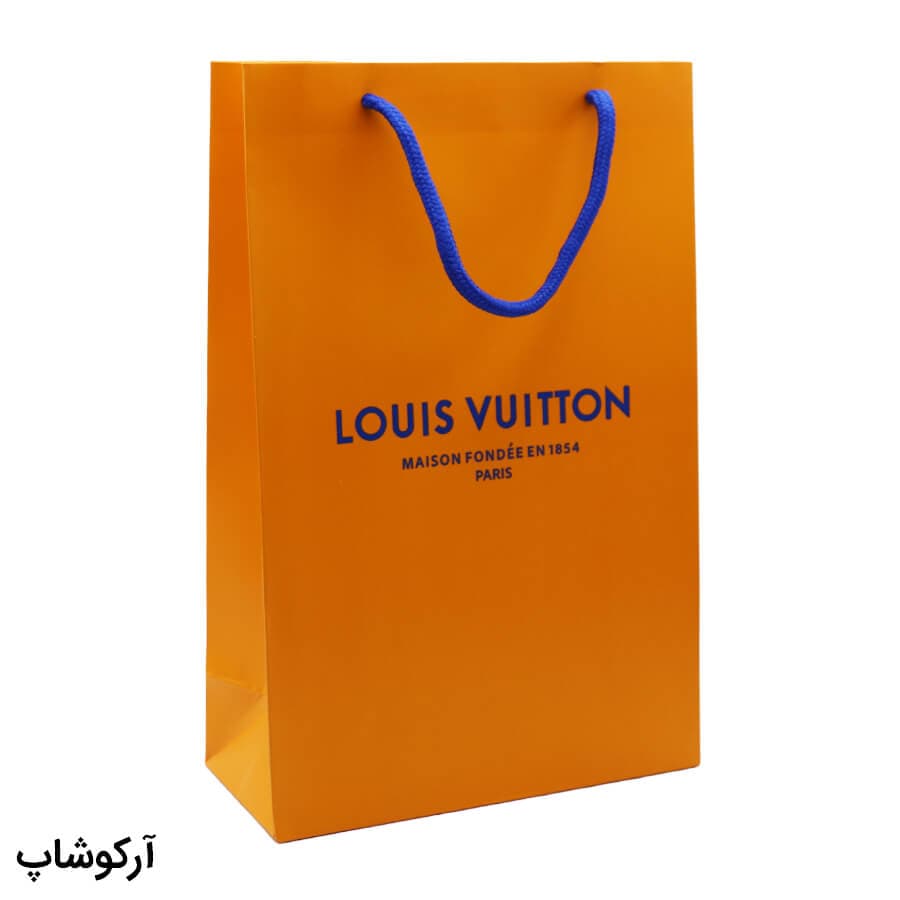 بگ، پاکت و ساک دستی هدیه عینک لویی ویتون (LOUIS VUITTON) با طراحی رنگ نارنجی مدل 992909 — تصویر ۲