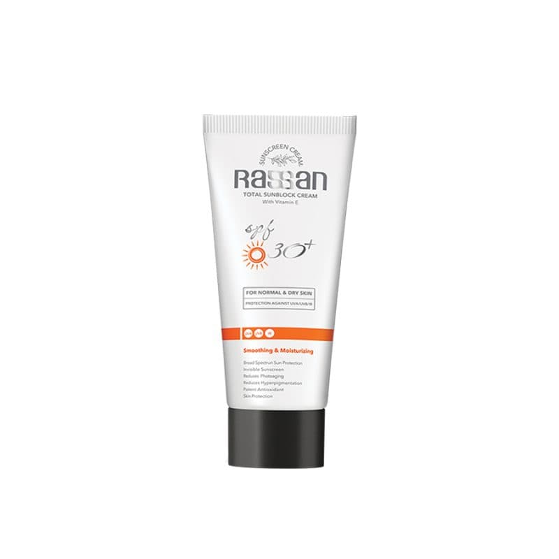 راسن کرم ضدافتاب بی رنگ SPF30 معمولی