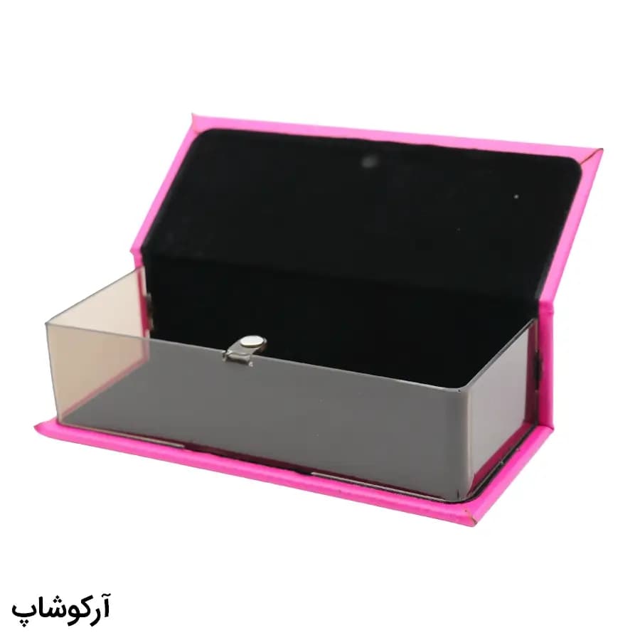 بسته 10 عددی کیف و قاب عینک با درب مگنتی، رنگ‌بندی کامل و طرح شفاف مدل 993054 — تصویر ۷