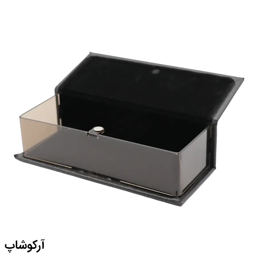 بسته 10 عددی کیف و قاب عینک با درب مگنتی، رنگ‌بندی کامل و طرح شفاف مدل 993054 — تصویر ۵