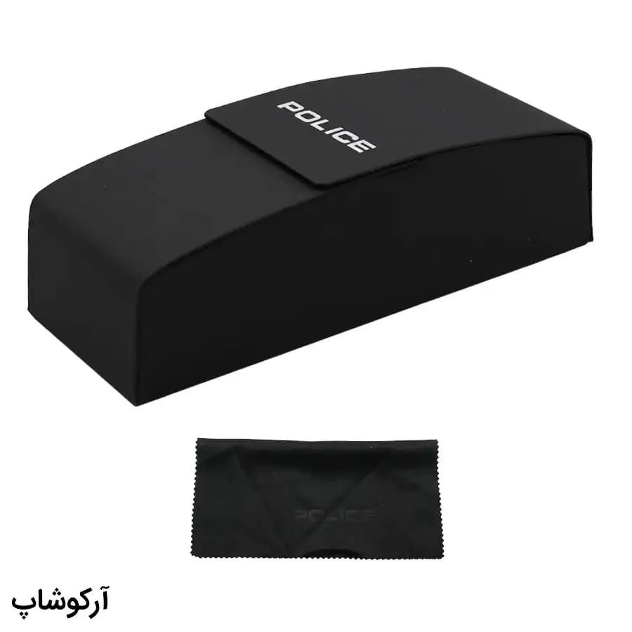 پک اورجینال (بدون کارتن) عینک برند پلیس (POLICE) با تمام تجهیزات مدل 993025-1