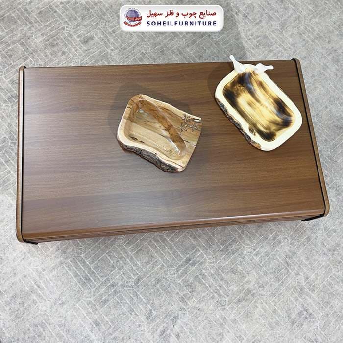 میز جلومبلی چوبی مدرن کشو دار مدل 125 سهیل — تصویر ۶