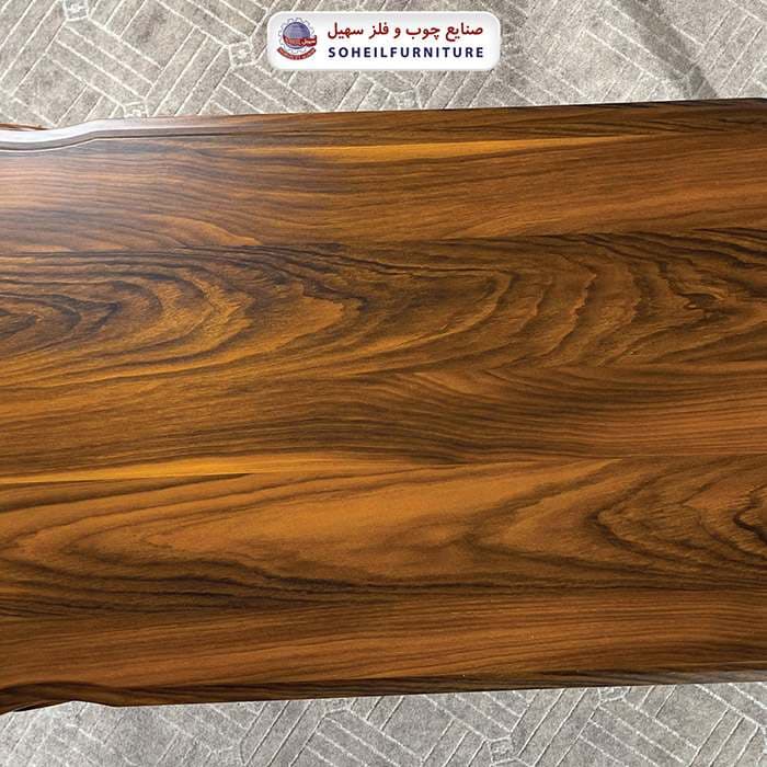 میز جلومبلی چوبی کلاسیک کشو دار مدل 0086 سهیل — تصویر ۳
