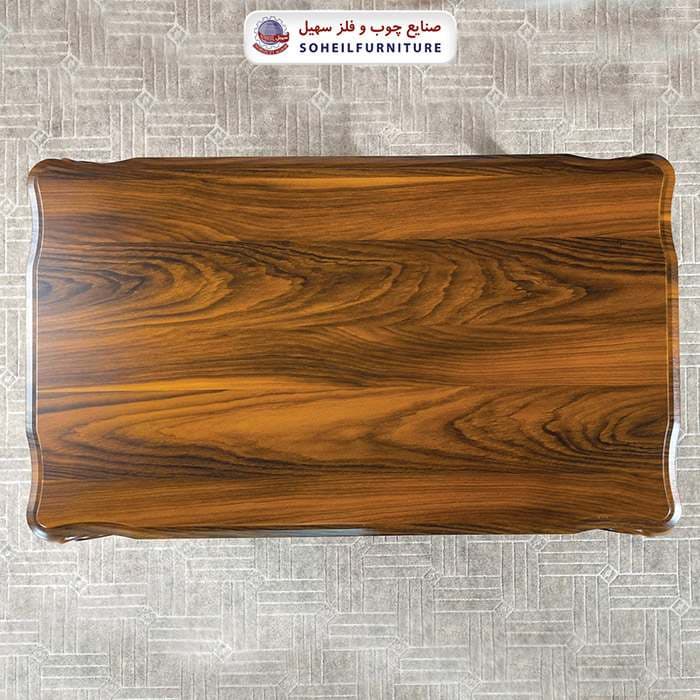 میز جلومبلی چوبی کلاسیک کشو دار مدل 0086 سهیل — تصویر ۸