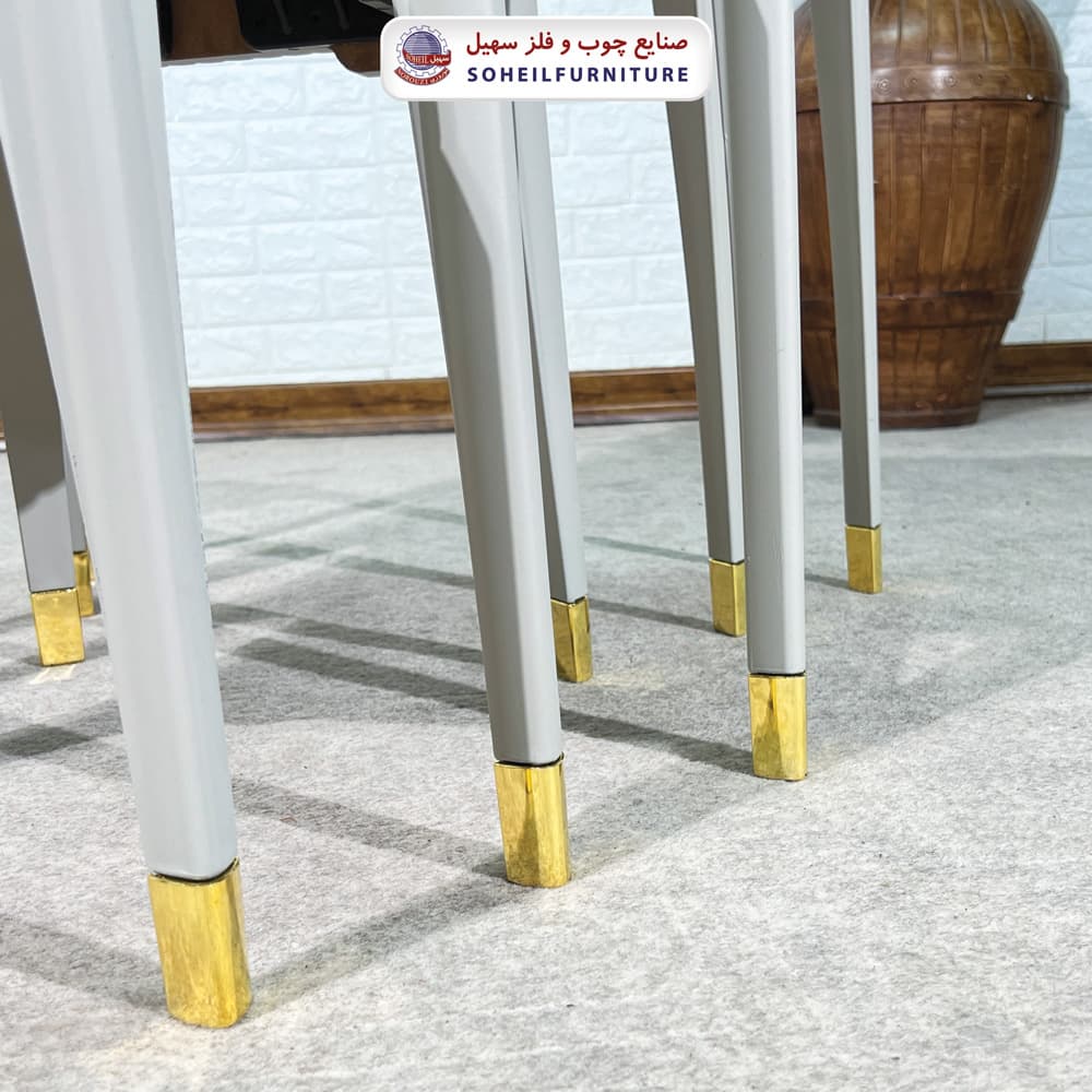 میز عسلی چوبی مدرن 3 تیکه مدل 0090 — تصویر ۴