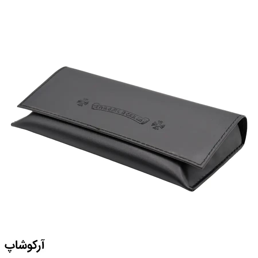 پک و کیف اورجینال عینک برند کروم هارتز Chrome Hearts با تمام تجهیزات مدل 993031 — تصویر ۲