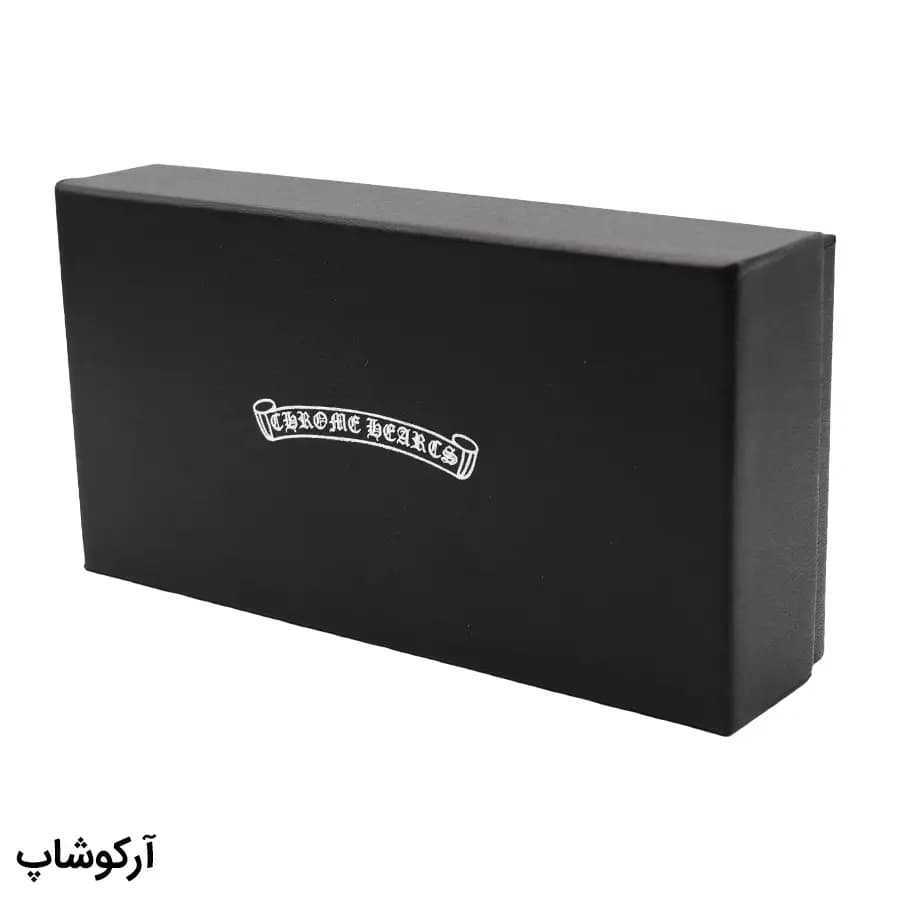 پک و کیف اورجینال عینک برند کروم هارتز Chrome Hearts با تمام تجهیزات مدل 993031 — تصویر ۵
