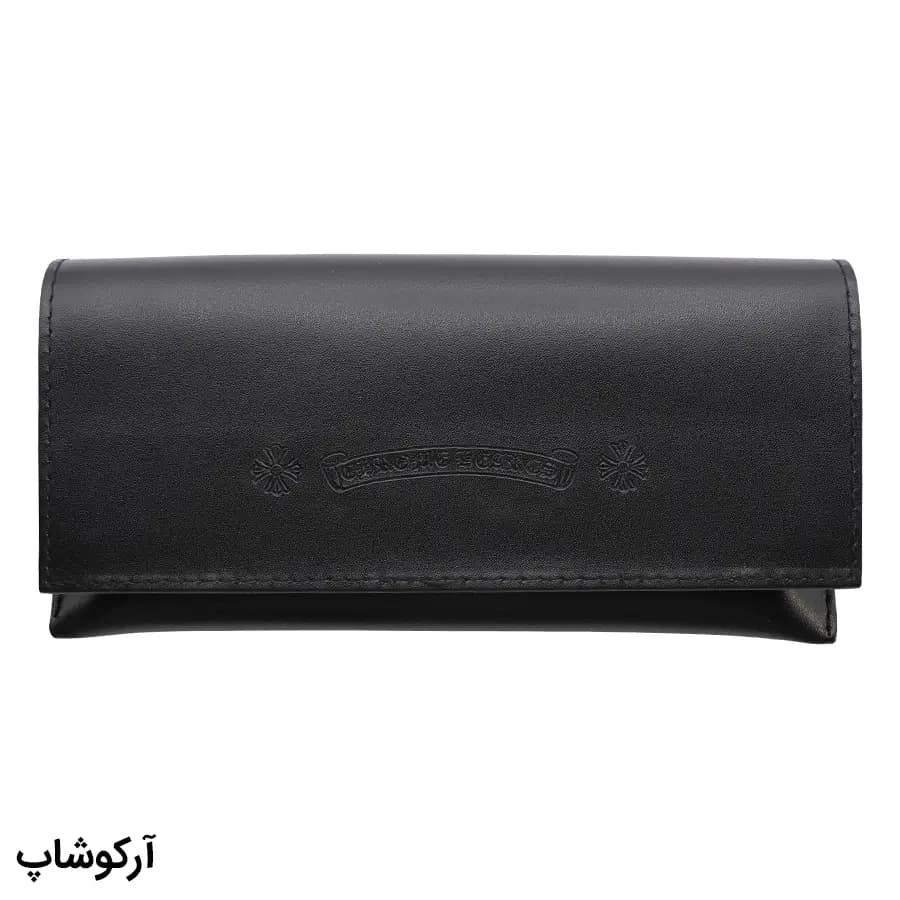 پک و کیف اورجینال عینک برند کروم هارتز Chrome Hearts با تمام تجهیزات مدل 993031 — تصویر ۳