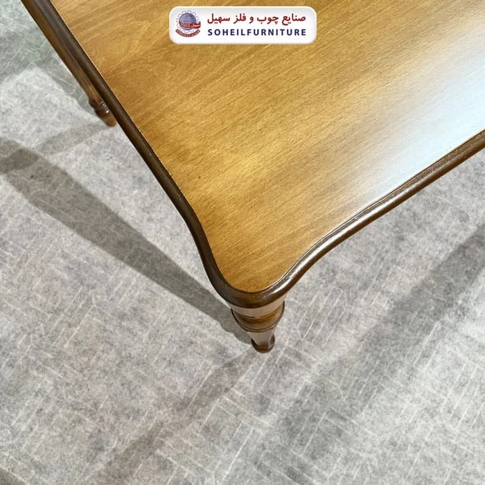 ست ناهارخوری چوبی ۴نفره و ۶نفره الیکا و صندلی مرسانا سهیل — تصویر ۴