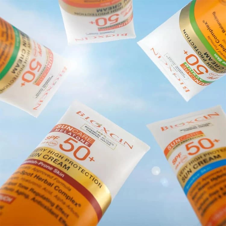 کرم ضد آفتاب Bioxcin مدل Sun Care Very High Protection حجم 50 میلی لیتر — تصویر ۴