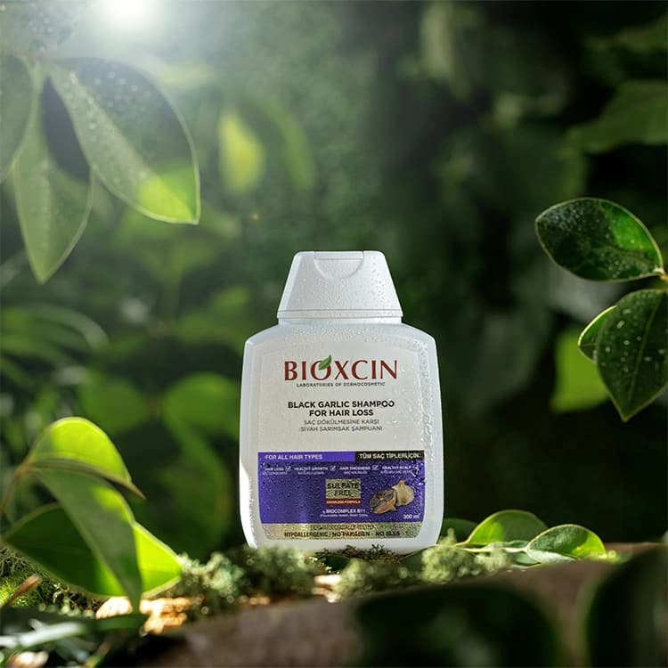 شامپو Bioxcin مدل Black Garlic حجم 300 میلی لیتر — تصویر ۷