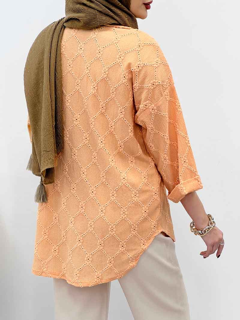 شومیز پایین هلال آنجلا کد 5308 — تصویر ۴