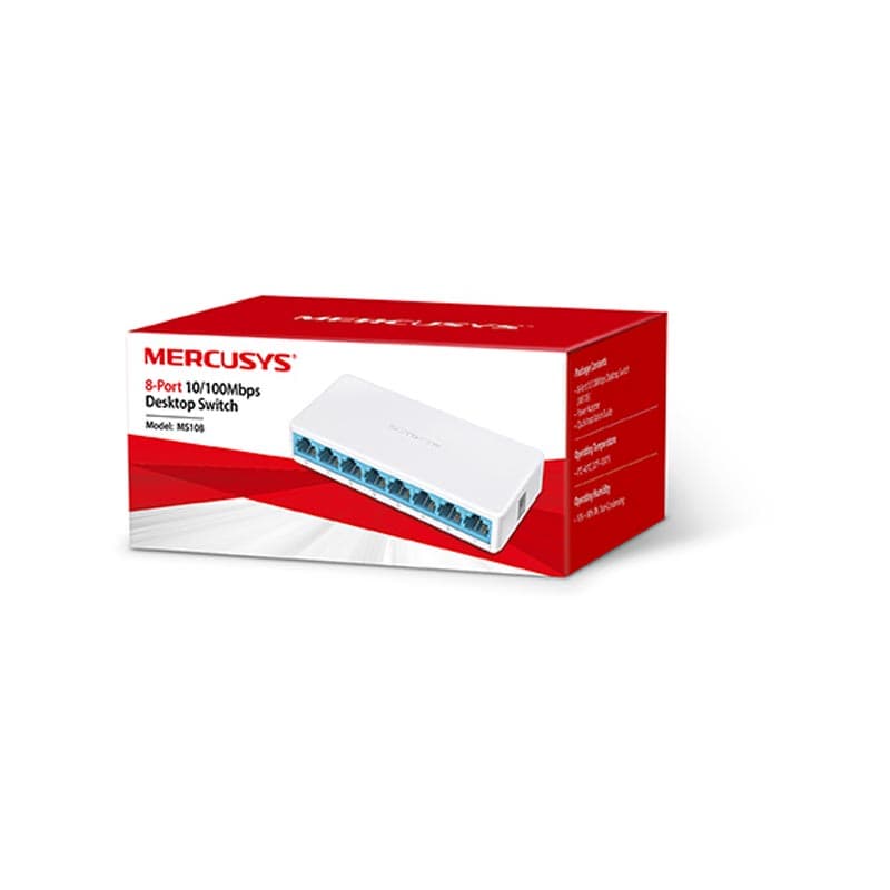 سوئیچ 8 پورت مرکوسیس مدل MS108 — تصویر ۲