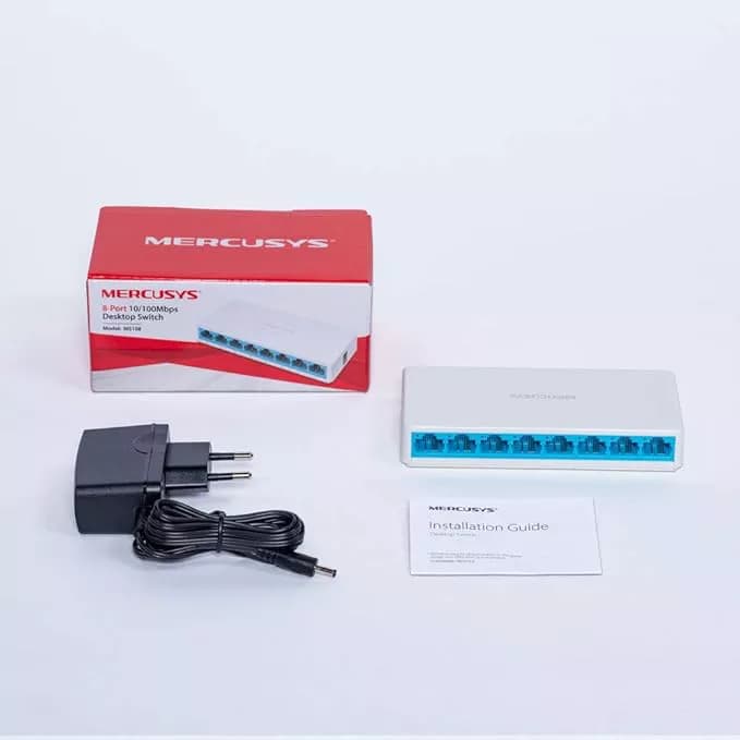 سوئیچ 8 پورت مرکوسیس مدل MS108 — تصویر ۱۰