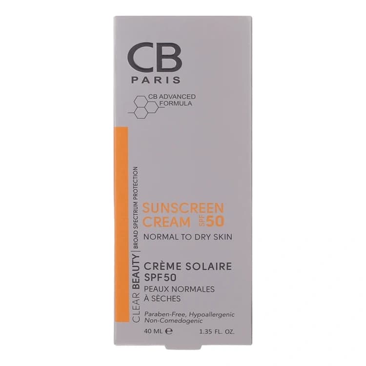 کرم ضد آفتاب CB Paris مدل Normal to Dry حجم 40 میلی لیتر — تصویر ۴