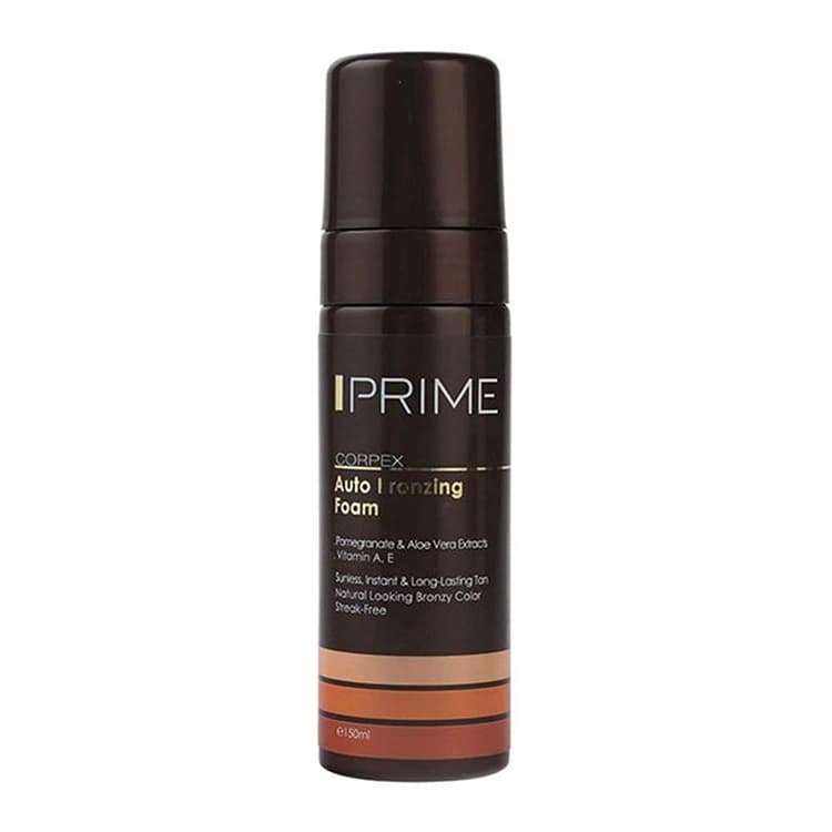 فوم اتوبرنز PRIME مدل Corpex Auto Bronzing حجم 150 میلی لیتر