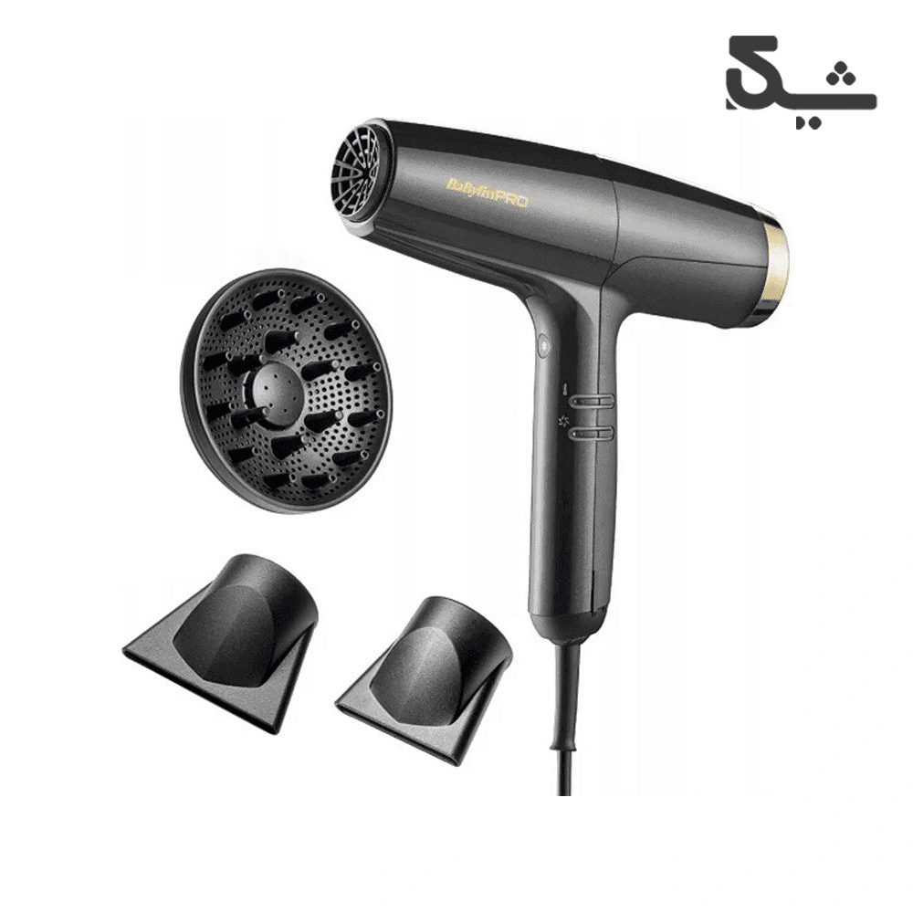 سشوار پر سرعت فالکور مدل BAB8550E طلایی بابیلیس پرو