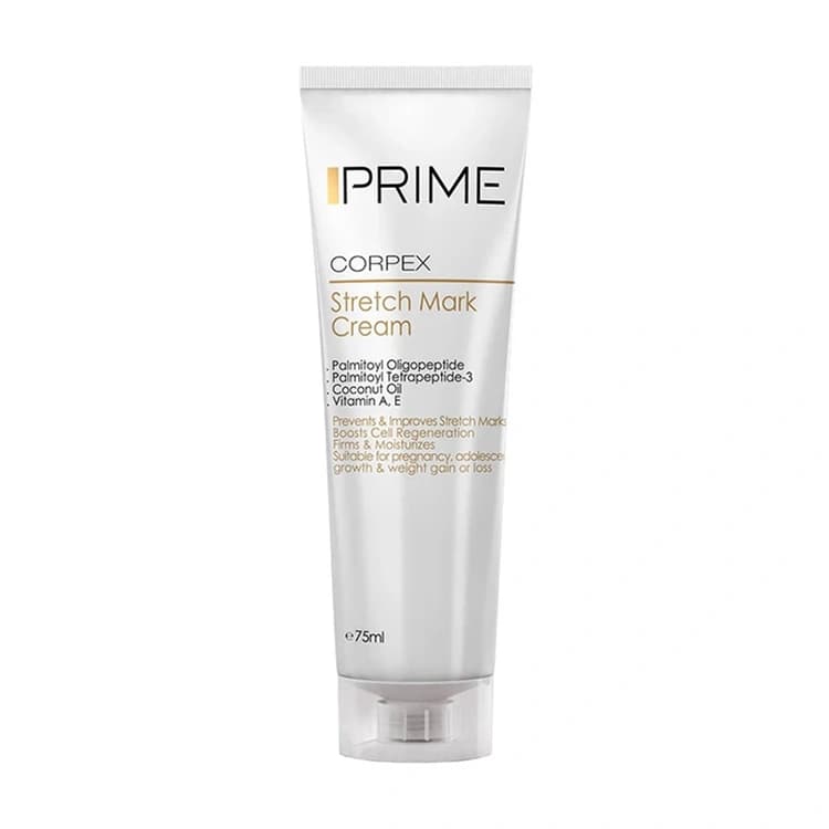 کرم ضد ترک بدن PRIME مدل Corpex Stretch Mark حجم 75 میلی لیتر