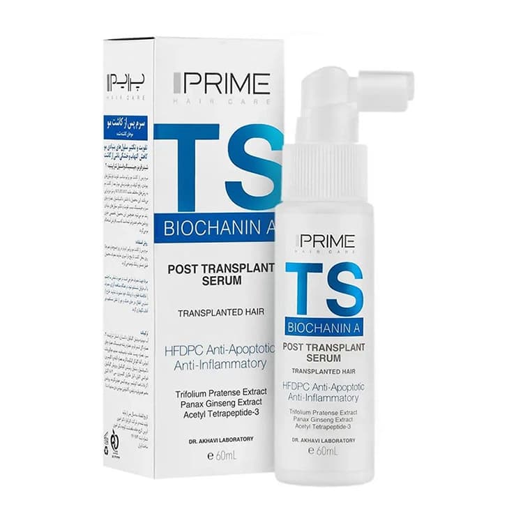 سرم مو PRIME مدل Biochanin A حجم 60 میلی لیتر — تصویر ۲