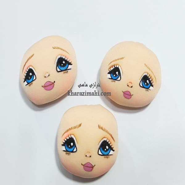 سر عروسک طراحی چهره{کد8}