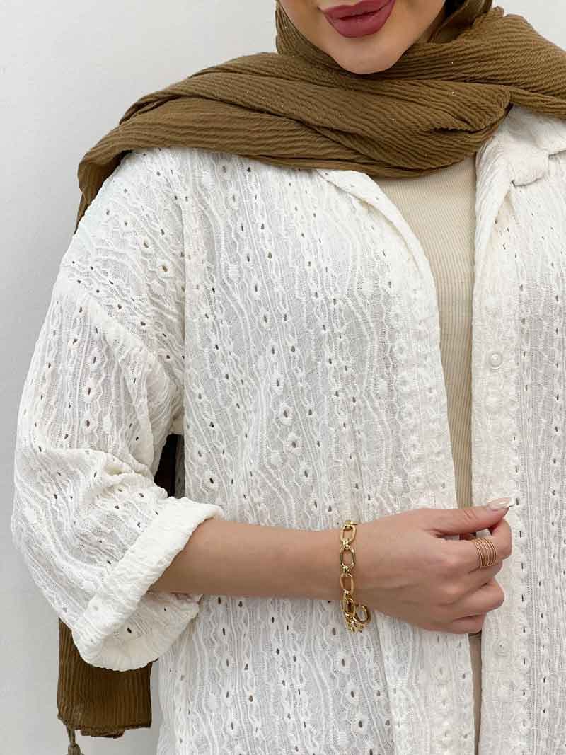 شومیز پایین هلال نیلو کد 5146 — تصویر ۷