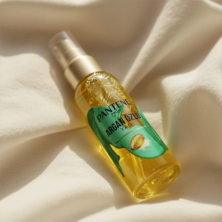 سرم مو Pantene مدل Pro V Argan Oil حجم 100 میلی لیتر — تصویر ۲