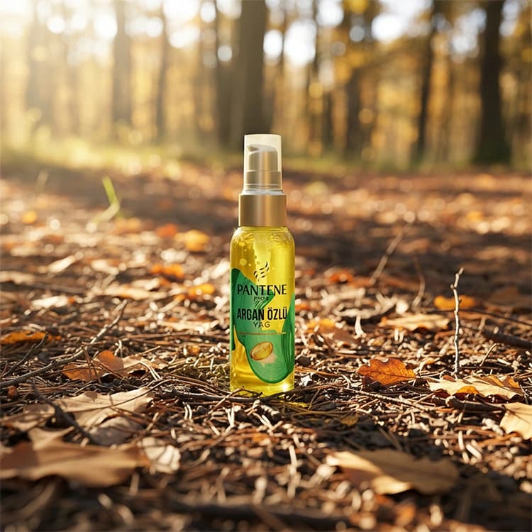 سرم مو Pantene مدل Pro V Argan Oil حجم 100 میلی لیتر — تصویر ۴