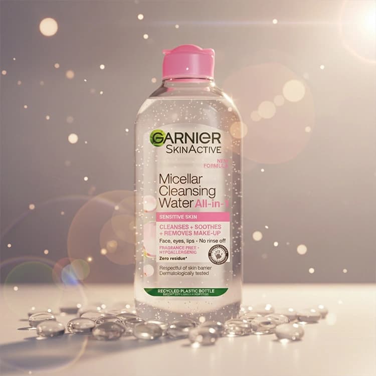 میسلار واتر Garnier مدل All In 1 حجم 400 میلی لیتر — تصویر ۳