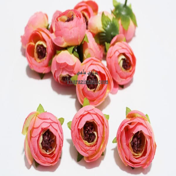گل نسترن پارچه ای {کد14}