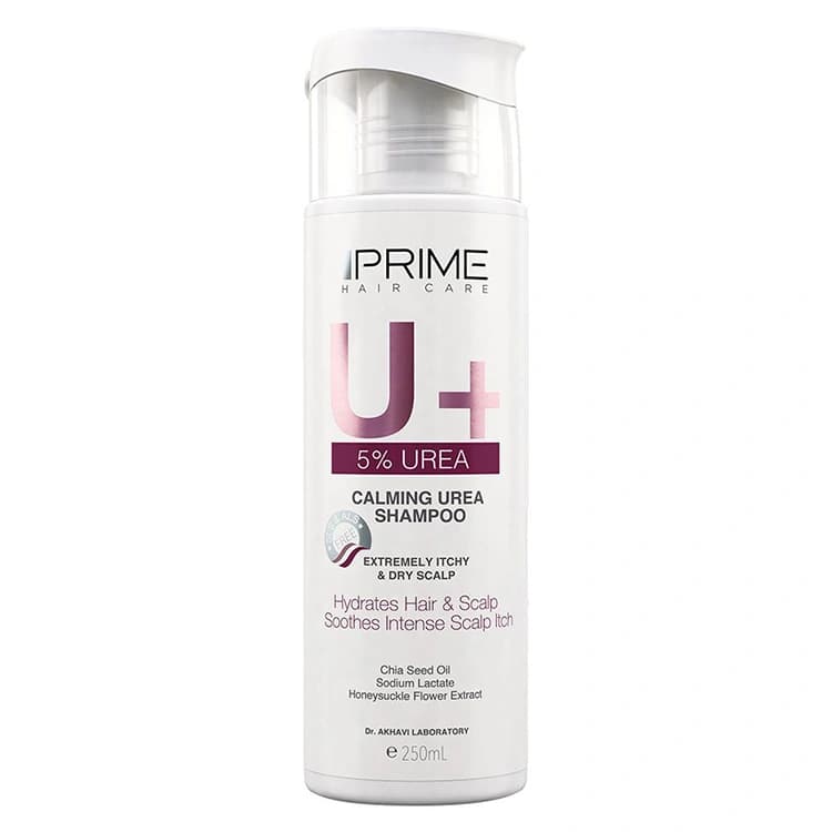 شامپو PRIME مدل Calming Urea حجم 250 میلی لیتر