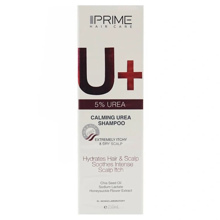 شامپو PRIME مدل Calming Urea حجم 250 میلی لیتر — تصویر ۵