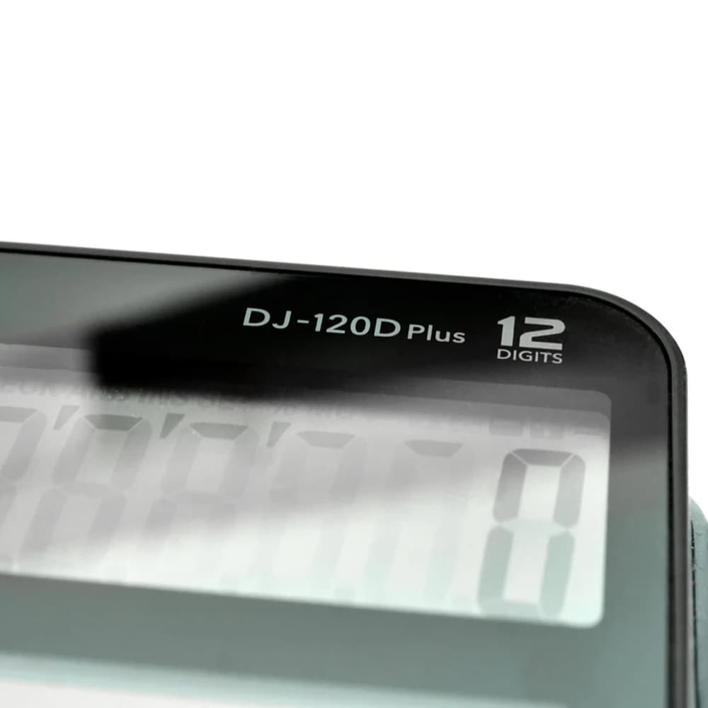 ماشین حساب رومیزی کاسیو DJ120D PLUS اصلی — تصویر ۴