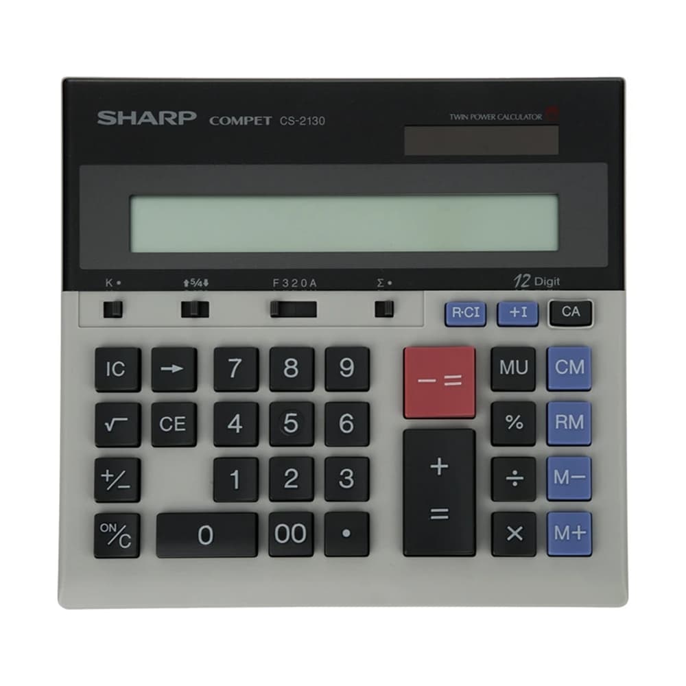 ماشین حساب رومیزی شارپ CS2130 اصلی sharp — تصویر ۳