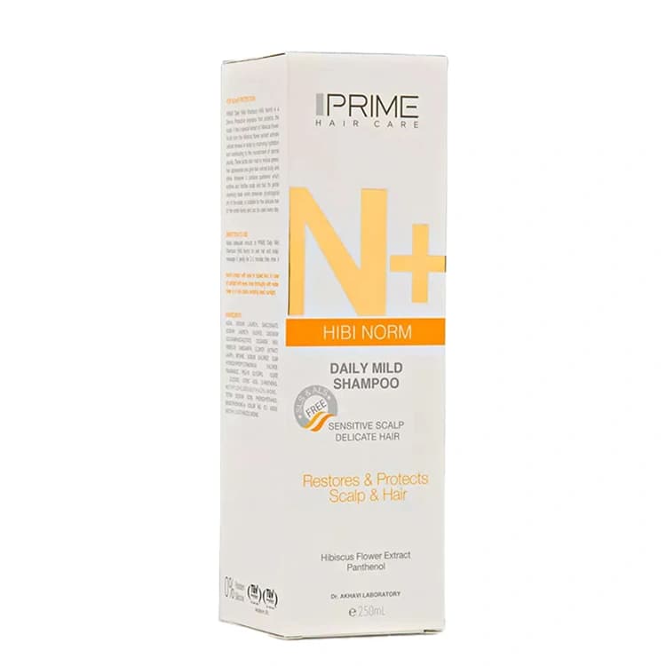 شامپو PRIME مدل Hibi Norm حجم 250 میلی لیتر — تصویر ۴