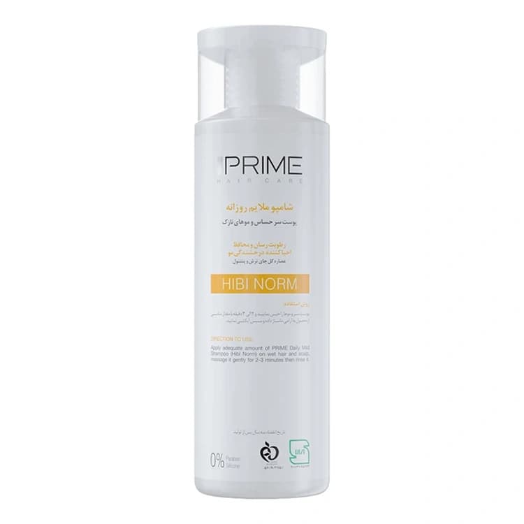 شامپو PRIME مدل Hibi Norm حجم 250 میلی لیتر — تصویر ۲