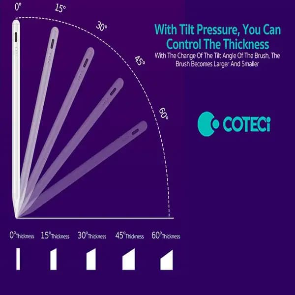 قلم لمسی گوشی‌های هوشمند کوتسی مدل Coteci 62010 Stylus touch pen smartphones — تصویر ۳