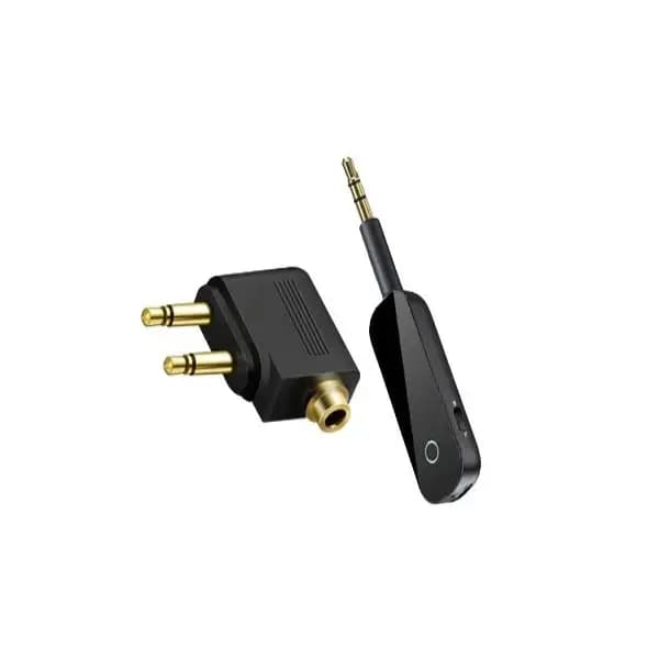 فرستنده و گیرنده بلوتوثی مسافرتی کوتسی با بلوتوث ۵.۲ و برد ۱۰ متر مدل Coteci Travel BT Transmitter Receiver ms-016