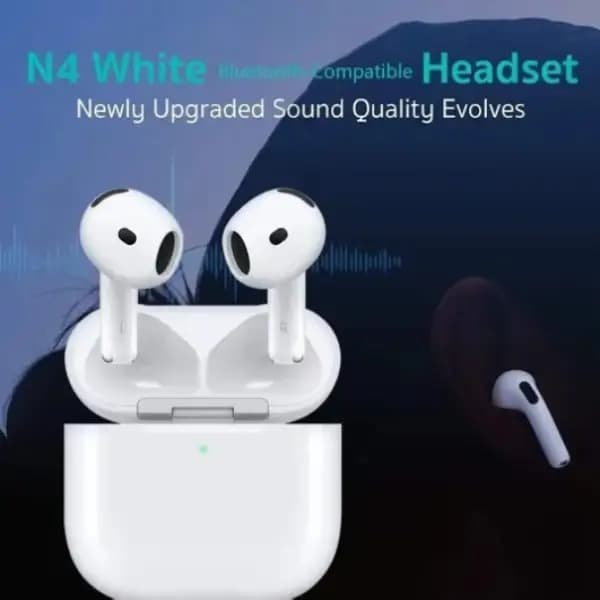 هندزفری بلوتوثی و شارژ بی‌سیم کوتسی مدل Coteci Earbuds ANC Wireless Charging ms-019 N4 — تصویر ۲