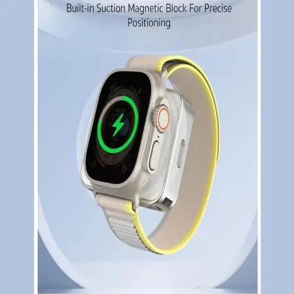 شارژر بی سیم اپل واچ و ایرپاد پرو 2 کوتسی مدل Coteci Dual Interface Apple Watch and Airpods Wireless Charger 26005 — تصویر ۲