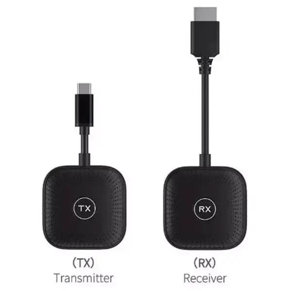کیت فرستنده و گیرنده تصویر بیسیم با برد ۵۰ متر کوتسی مدل Coteci OF-050 Wireless HDMI Kit — تصویر ۴