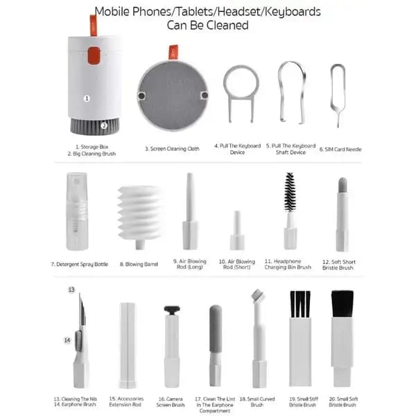 کیت تمیز کننده کوتسی مدل Coteci Cleaning Kit 75003 — تصویر ۲